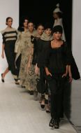 Fashion show from designer of Katya Pshechenko