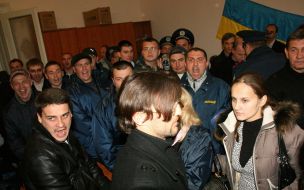 Прихильники ВО «Свобода»