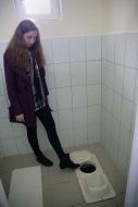 School eco-toilets