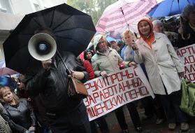Protest action participants
