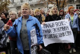 Participants of the picketing