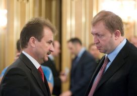 Aleksandr Popov and Vasiliy Gorbal