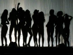 Participants of beauty competition