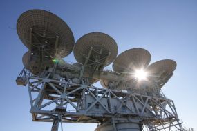 Aerials of the Center of Space Communications