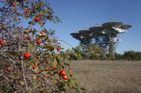 Aerials of the Center of Space Communications