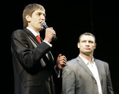 Vitaliy Klichko and Yaroslav Ginka