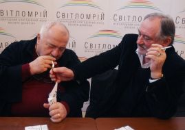 Robert Sturua and Bogdan Stupka