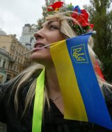 Активистка женского движения FEMEN
