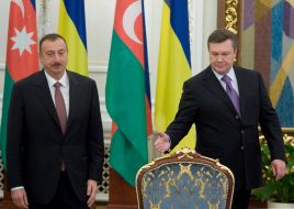 Viktor Yanukovich and Ilham Aliyev