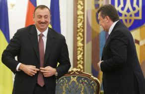 Viktor Yanukovich and Ilham Aliyev