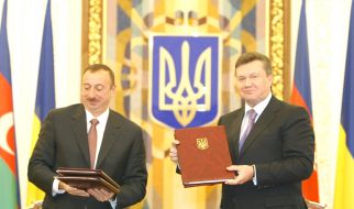 Viktor Yanukovich and Ilham Aliyev