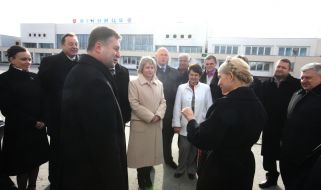 Yuliya Timoshenko and Yuriy Medvedev