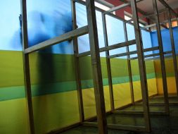 Polling booth