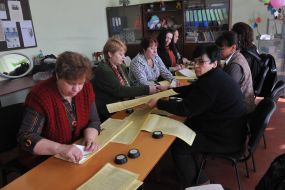 Preparations for elections