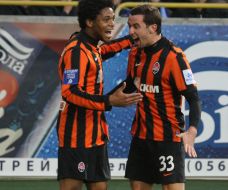 Luiz Adriano and Dario Srna