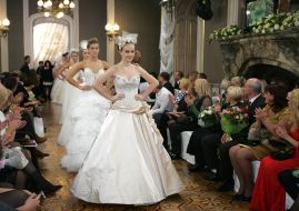 Fashion show of clothing from Oksana Mukha