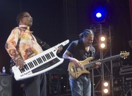 Herbie Hancock and James Genus