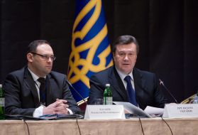 Віктор Янукович та Владислав Каськів