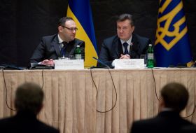 Віктор Янукович та Владислав Каськів