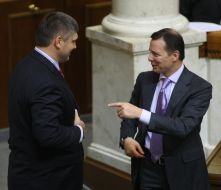 Yuriу Miroshnichenko and Oleg Lyashko