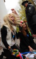 Активистки женского движения FEMEN