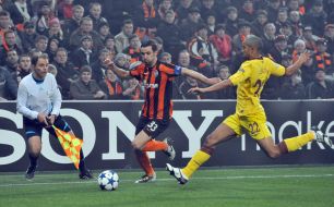 Dario Srna and Gael Clichy