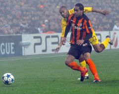 Alex Teixeira and Gael Clichy