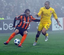 Alex Teixeira and Gael Clichy