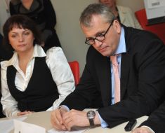 Любов Нестиренко та Міхаель Йегерь