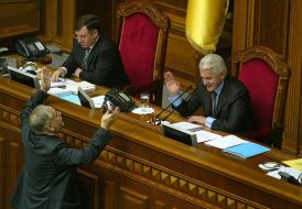 Adam Martyniuk, Vladimir Litvin and Yuriy Karmazin
