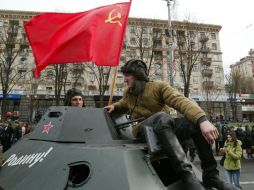 Participants of military historical reconstruction