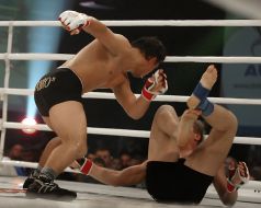 Eugene Khavilov and Sergey Adamchuk