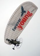 Flight to motoparaplane