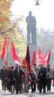 Communist party of Ukraine supporters