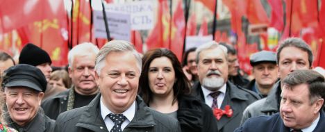 Adam Martynyuk and Petr Simonenko