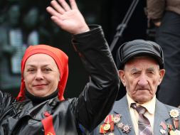 The mass meeting participants