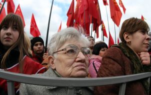 The mass meeting participants