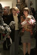 Visitors of exhibition