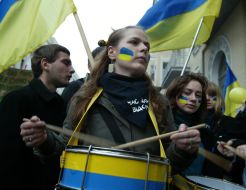 Participants of the Allukrainian action of solidarity