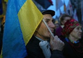 Participants of the Allukrainian action of solidarity