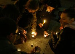 Participants of fleshmoba