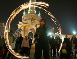 Participants of fleshmoba