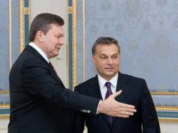 Виктор Янукович и Виктор Орбан