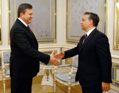 Виктор Янукович и Виктор Орбан