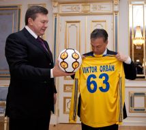 Виктор Янукович и Виктор Орбан