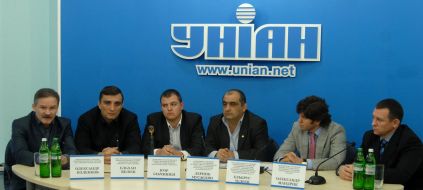 Press-conference participants