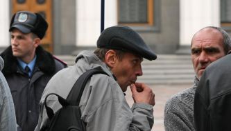 Picketing of Ukrainian Parliament