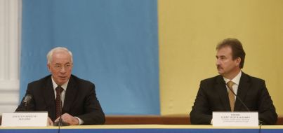 Nikolay Azarov and Aleksandr Popov