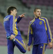 Eugeniy Konoplyanka and Jaroslav Rakitskiy
