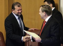Viktor Baloga and Aleksandr Lavrinovich